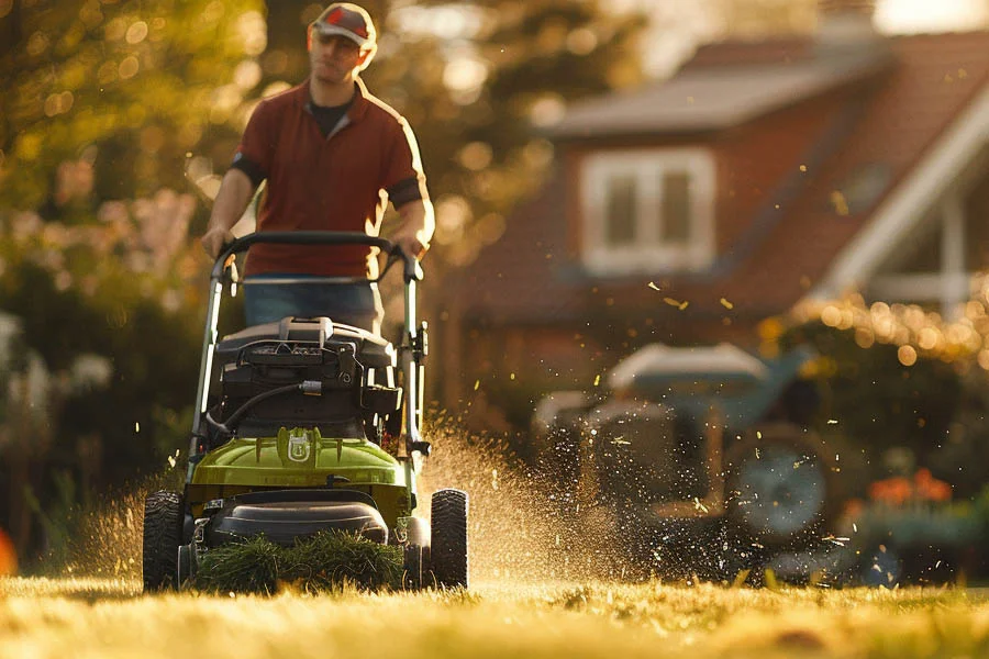 battery cordless lawn mower