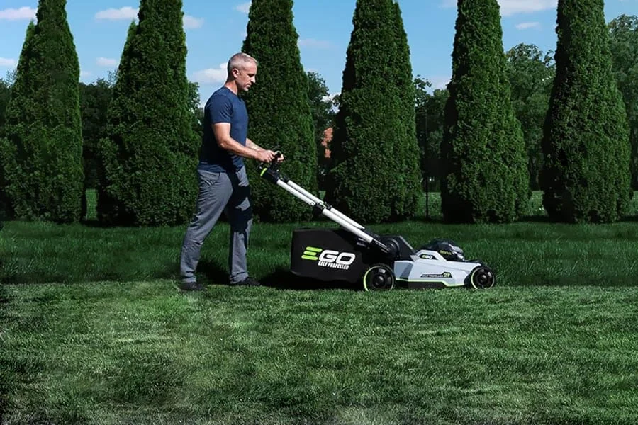 battery cordless lawn mower